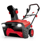 20 Inch 120V 15Amp Electric Snow Thrower with 180¡ã Rotatable Chute