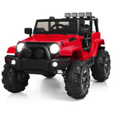 12V Electric Ride On Truck with Parental Remote Control and LED Lights