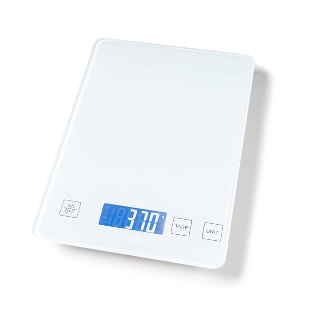 Food Scale, 22lb Digital Kitchen White Scale Weight Grams and oz