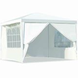 ALPULON 10' x 10' White Event Outdoor Canopy with Waterproof