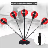 SKONYON Punching Bag For Kids Boxing Set Includes Kids Boxing Gloves And punching bag, Standing Base With Adjustable Stand + Hand Pump - Top Gifting Idea For Boys and Girls Ages 3 - 14 Years Old