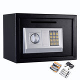 Black 14in Depository Drop Cash Safe Box