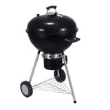 22 in. Original Kettle Premium Charcoal Grill in Black with Built-In Thermometer
