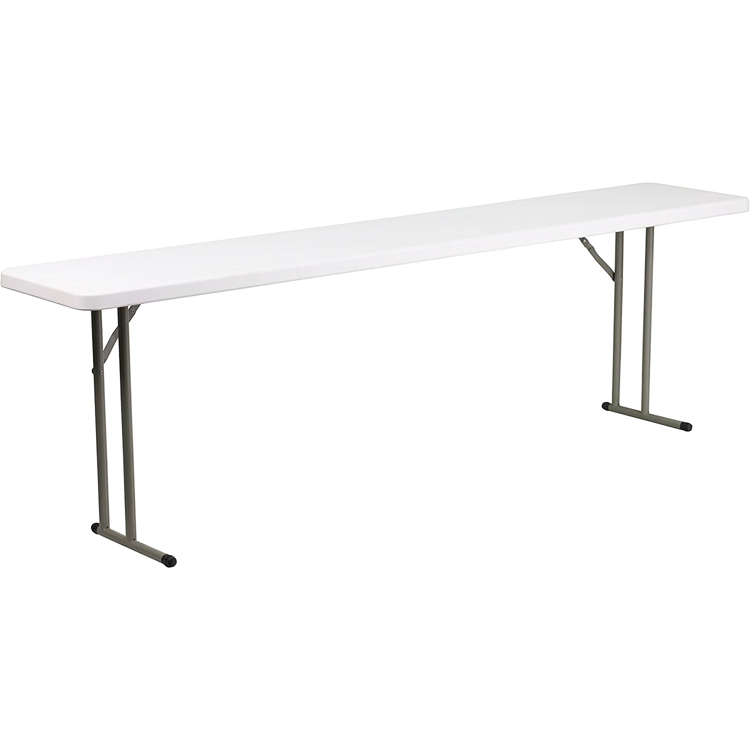 Rectangle Plastic and Steel Folding Outdoor Picnic Table