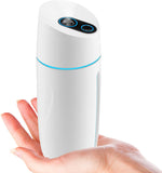SKONYONPortable Mini Humidifier for Travel and Small Room with Breathing Color LED Night Lights, Auto Shut-Off (White)