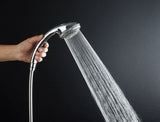 Handheld Shower Head High Pressure 7 Function Massage Spa Detachable Hand Held Showerhead, hose included