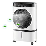 Air Cooler Portable Evaporative Air Cooler Fan w/ Remote Control Casters Suitable for Home Office