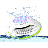 SKONYON Waterproof Bluetooth Speaker, Portable Wireless Speaker with LED Light