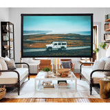 100 in. Portable Projection Screen with Carry Bag