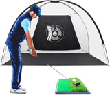 3-in-1 Portable 10 ft. Golf Practice Set