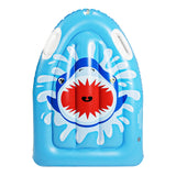 Outdoor Summer Inflatable Surfboard Inflatable Surfing Body Board with Handles Children's Portable Floating Board Surfboard for Beach Surfing Swimming Summer Water Fun