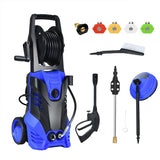 Blue 3000 PSI Electric High Pressure Washer With Patio Cleaner