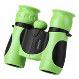 Binoculars for Kids High Resolution Best Gifts for 3-12 Years Boys Girls 8x21 - Adventure Toys Green Mini Compact Binocular Toys Kids Binoculars for Bird Watching, Hiking, Hunting, Outdoor Games