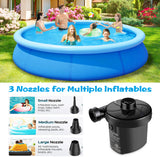 10 ft. Round 30 in. D Easy Set Pool Inflatable Pool with Pump and Maintenance Kit