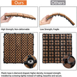 UltraShield Naturale 1 ft. x 1 ft. Quick Deck Outdoor Composite Deck Tile in Brown (27 sq. ft. per Box)