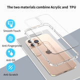 SKONYONClear Case Compatible with iPhone 12 Case/Compatible with iPhone 12 Pro Case - Clear