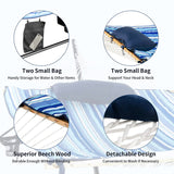 12 ft. Fabric Hammock with Stand in Catalina Beach