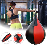 SKONYON Boxing Pear Shape PU Speed Ball Swivel Punch Bag Punching Exercise Speedball Speed Bag Punch Fitness Training Ball