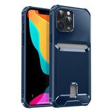 SUGIFT Case for iPhone 13 Pro Max, Shockproof Protective Phone Case,Card insertable on the back(6.7in)
