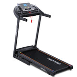 SKONYON Multi-Functional Electric Folding Treadmill for Home Use With Cup Holder Heart Pulse System Low Noise Electric Running Training Fitness Treadmill - Built-in MP3 Speaker, 12 Preset Program