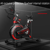 SKONYON Upright Exercise Bike, Aerobic Magnetron Exercise Bike with 22-Pound Flywheel