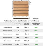 UltraShield Naturale 1 ft. x 1 ft. Quick Deck Outdoor Composite Deck Tile in Brown (27 sq. ft. per Box)