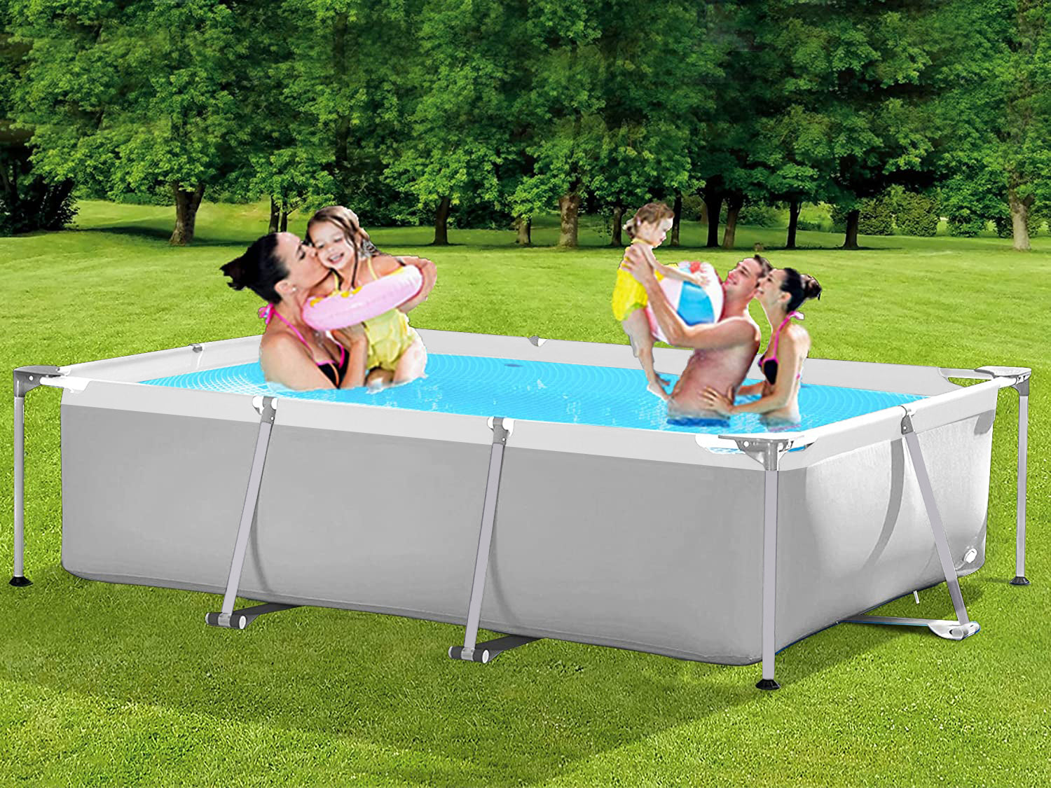 10ft clearance swimming pool