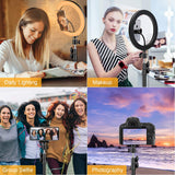 SKONYON  LED Selfie Ring Studio Light
