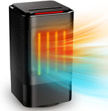 Portable Electric Oscillating Heater with Over-Heat Protection and Tip-Over Protection