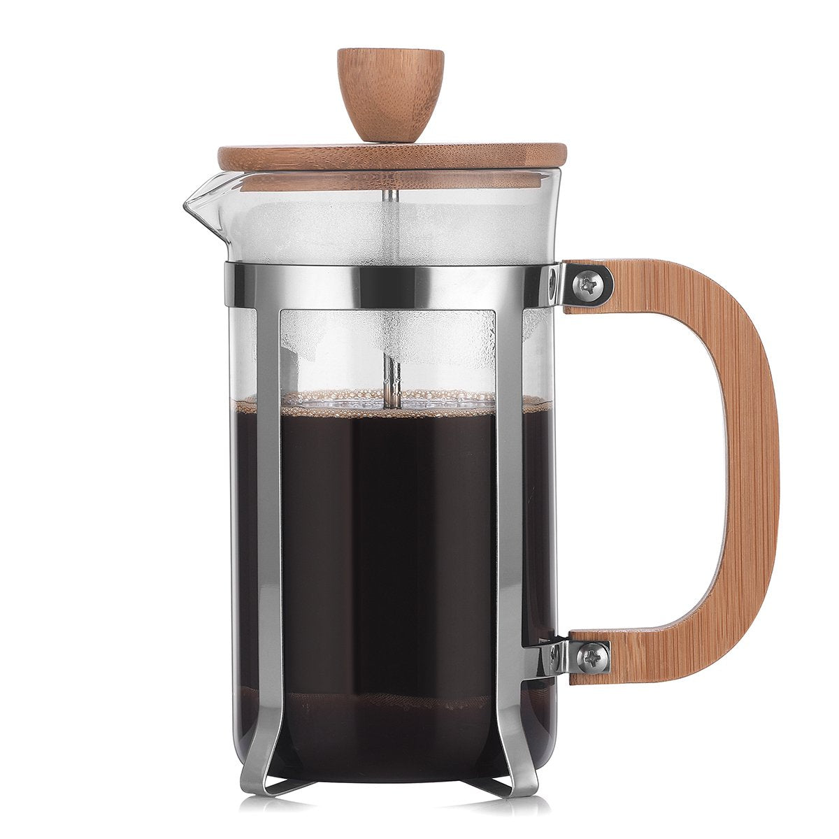 SUGIFT 8 Cup French Press Chrome Coffee Maker