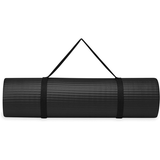 SUGIFT 2/5-Inch Extra Thick Yoga Mat Black