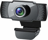 Webcam with Microphone, Webcam 1080P HD USB Computer Webcam Plug and Play