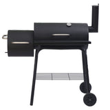 SKONYON Outdoor BBQ Grill Charcoal Barbecue Pit Patio Backyard Meat Cooker Smoker