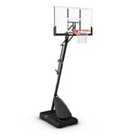 SKONYON 54 In. Impact Adjustable Portable Basketball Hoop System