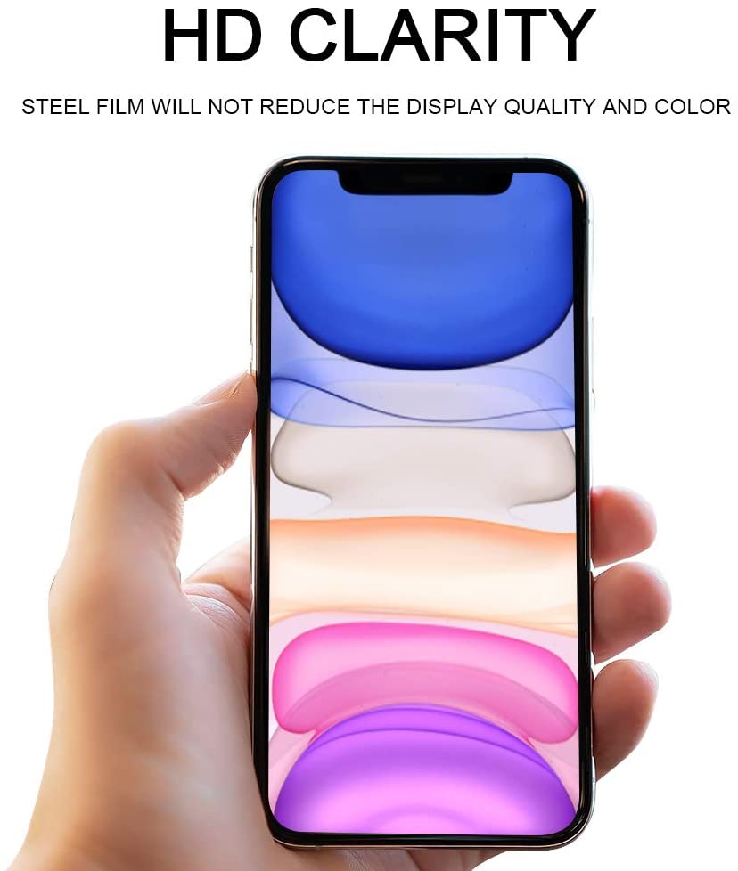 [3-Pack]Compatible with IPhone XR/IPhone 11 6.1 Inch Screen Protector Tempered Glass,[9H Japanese Glass Hardness] HD Clarity, no Bubbles, Easy to Install