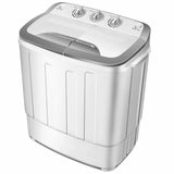 Washing Machine Compact Mini Twin Tub 8lbs Washing Machine Washer Spinner