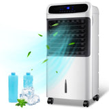 Air Cooler Portable Evaporative Air Cooler Fan with LED Display and Remote Control for Indoor Home Office Dorms
