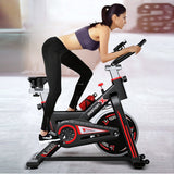 SKONYON Aerobic Exercise Indoor Cycling Exercise Bike Gym Coach Fitness Stationary Bicycle