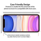 SUGIFT [3-Pack]Compatible with IPhone XR/IPhone 11 6.1 Inch Screen Protector Tempered Glass,[9H Japanese Glass Hardness] HD Clarity, no Bubbles, Easy to Install