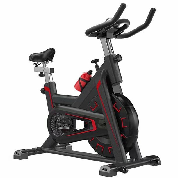 SKONYON 30 lb. Home Gym Cardio Exercise Magnetic Cycling Bike