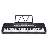 Piano Keyboard Set SKONYON 61Key Digital Electric Piano Keyboard Electronic Keyboard for Beginners, Black