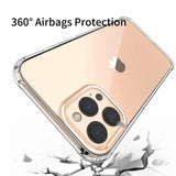 Crystal Clear Designed for iPhone 12 Pro Max Case, [Not Yellowing] Shockproof Protective Phone Case Slim Thin Cover 5G (6.7 inch) -Clear