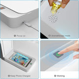UV Light Sanitizer, Universal Cell Phone Sterilizer, Phone Cleaner with Aromatherapy Function for iOS Android Mobile Phone Toothbrush Jewelry Watch