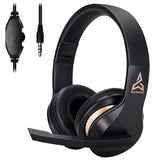 SUGIFT Ultralight Gaming Headset-compatible with PC, PS4, PS5, Switch, Xbox One, Xbox Series X & S, Mobile - Black
