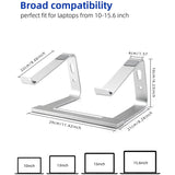 SUGIFT Ergonomic Laptop Stand, Suitable for Laptops up to 17 inches