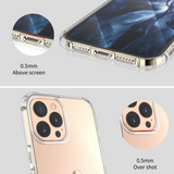 Crystal Clear Designed for iPhone 12 Pro Max Case, [Not Yellowing] Shockproof Protective Phone Case Slim Thin Cover 5G (6.7 inch) -Clear