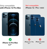 SKONYON 3 Pack 9H IPHONE 12 Pro MAX Screen Protector - Tempered Glass Screen Protector, Anti-Scratch - 6.7 inch