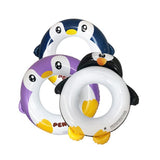 SUGIFT Inflatable Pool Tube for Kids, 3 Packs Penguin Swim Ring Pool Floats Party Toys for Swimming Pool Party Decorations