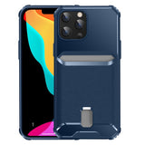 SUGIFT Case for iPhone 13/13 Pro, Shockproof Protective Phone Case,Card insertable on the back(6.1in)