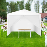 ALPULON 10' x 10' White Event Outdoor Canopy with Waterproof